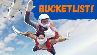 Skydiving Vlog My Experience Jumping Off a Plane Texel Netherlands [upl. by Jayson]