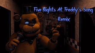 FNAF Blender Five Nights at Freddys 1 Song RemixCover by APAngryPiggy [upl. by Navac776]