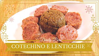 Cotechino e Lenticchie  Bimby TM6  TM5 TM31  Thermomix [upl. by Akimad150]