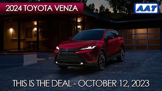 2024 Toyota Venza – This Is The Deal [upl. by Yeldnarb]