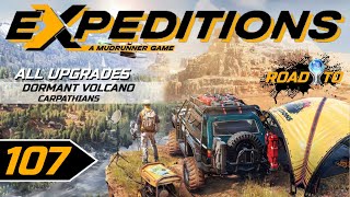 EXPEDITIONS ❑ 107 – ALL UPGRADES IN DORMANT VOLCANO ❌Road 2 Platinum❌ FULL GAMEplay Walkthrough [upl. by Chubb95]