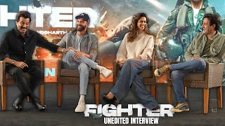 UNCUT  Fighter Multicam Special Interview  Hrithik Roshan Deepika Padukone Anil Kapoor Sid [upl. by Ylhsa]