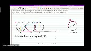 ejemplo 5 ecuaciones paramétricas de una cicloide [upl. by Acim]