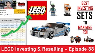 Top INVESTMENT LEGO SETS RETIRING in 2024  great data to MAXIMIZE returns [upl. by Etnauj360]