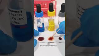 Blood typing procedure mls cls medtechstudent blood bloodtype [upl. by Ainot]