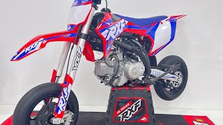 Pit bike SM Rxf 190cc 4T 🔥 Motos apollo [upl. by Cirde33]