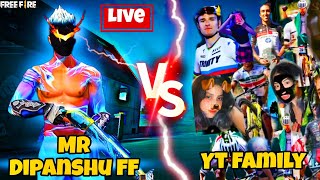 🚀Dipanshu Is Live  All Mode Gameplay and Custom Room With Subscribers mrdipanshuff [upl. by Sprage]