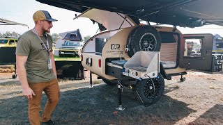 Offroad Trailers by Cedar Ridge Campers  Overland Expo East 24 [upl. by Venator]