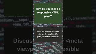 Top 10 HTML Interview Questions to Master in 2024 [upl. by Intruoc773]