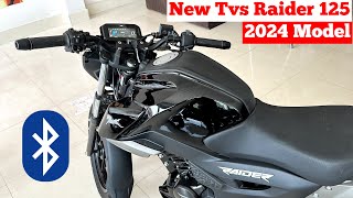 New Tvs Raider 125 cc 2024 model Review✅ tvs raider 125cc  tvs raider bike  tvs raider mileage [upl. by Palermo253]