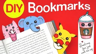 How to Make a Bookmark Cute and Easy  DIY Cute Paper Craft [upl. by Xymenes787]