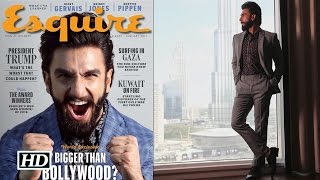 Ranveer Singh dreams big with Esquire [upl. by Garbe]