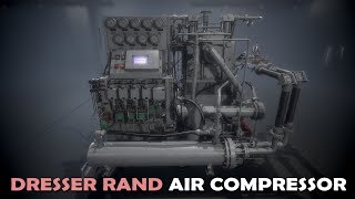 Dresser Rand Air Compressor [upl. by Ecertap]