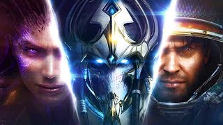 Starcraft Remastered 2017 Movie All Cinematics HD [upl. by Trabue]