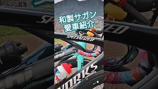 陸上の戦闘機🚴SWORKS Tarmac SL7 和製サガン号🚴15秒で雑に愛車紹介🚴SPECIALIZED SAGAN collection [upl. by Vance]