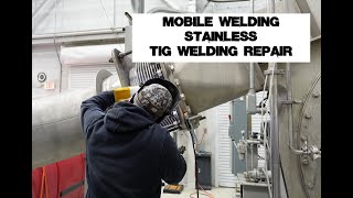 Mobile welding Stainless TIG repair [upl. by Coop]