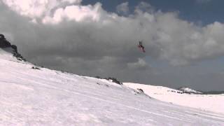 Snowkite Vitosha Mountain Bulgaria [upl. by Lian423]