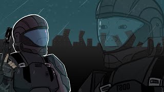 When Deference For Darkness Kicks In  Halo 3 ODST Animation [upl. by Ahsek829]