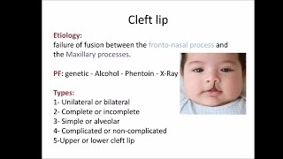 cleft lip and cleft palate [upl. by Eire]