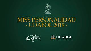 MISS SANTA CRUZ 2019  ELECCIÓN MIS PERSONALIDAD [upl. by Einnad619]