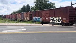 GS2 crosses Bridge Street in Solvay NY 81323 [upl. by Aimek]