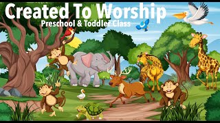 Preschool amp Toddler Class  Created To Worship  Sing With The Stars [upl. by Bil]