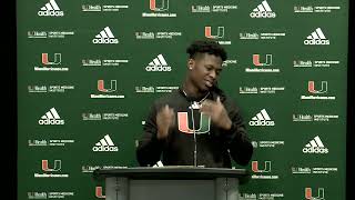 Jaden Davis  Postgame Press Conference  10723 [upl. by Hoopen31]