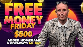 LIVE🔴Free Money Friday🔴💸500 Added Homegame💸🎰Moneymaker Marble Races🎰🥳And More🥳 [upl. by Marleah367]