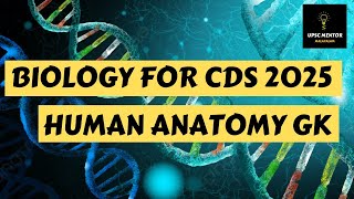 CDS Classes malayalam  Human anatomy gk  CDS Exam 2025  CDS Biology class malayalam [upl. by Anahpets778]