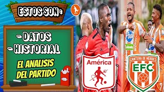 Estos son los datos del America vs Envigado hoy  Historial analisis y como vienen los equipos [upl. by Anirazc]