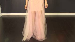 Strapless Tulle Dress JVN2850  JVN by Jovani [upl. by Nahgem]