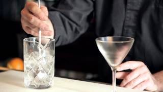 How to Stir a Cocktail  DrinkSkool Bar Techniques [upl. by Ahseken]