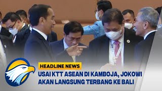 Usai KTT Asean Jokowi Langsung Ke Bali [upl. by Junius]