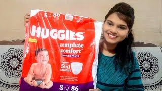 Huggies Complete Comfort Wonder Pants  Huggies diapers Best diaper [upl. by Erdnaed]