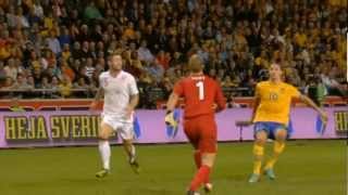 Zlatan Ibrahimovic vs England 42 Friendly Match [upl. by Hsiri]