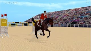 New Jumpy Horse Show Jumping Game [upl. by Nwahsyd227]