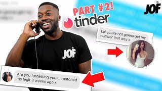 ASKING 100 GIRLS FOR THEIR NUMBER ON TINDER PART 2 [upl. by Lancelot]