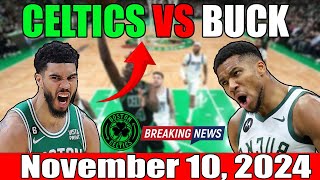 Celtics vs Bucks How to Watch Online Live Stream Info Game Time amp TV Channel  November 10 [upl. by Ynehteb471]