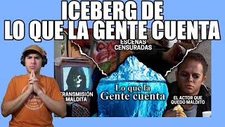 REACCION ICEBERG DE LO QUE LA GENTE CUENTA loquelagentecuenta reaccion iceberg [upl. by Dlarej]