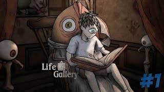 LIFE GALLERY Complete Walkthrough Chapter 1  UMBRA  Gameplay 1 [upl. by Yaned]