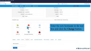 How to Change Hostname from SolusVM BonoHost [upl. by Nylrac345]