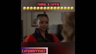 Tariq amp Effie Funny Moments Part 1 Power [upl. by Eatnuahc455]