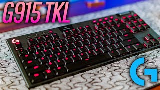 Logitech G915 TKL Sound Test Clicky Switches ASMR [upl. by Aniat769]