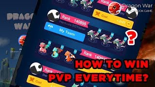 DRAGON WAR  HOW TO WIN PVP PK EVERYTIME  FACEBOOK GAME [upl. by Deegan247]