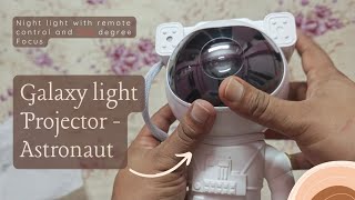 Unboxing amp Review Galaxy Light Projector  Stars nebula and milky way 🌌 projection like night Sky [upl. by Assertal]