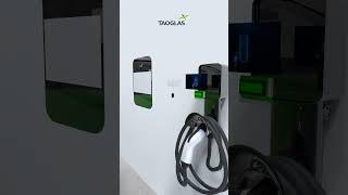 Check out how the Taoglas Invisible Antenna can be used on the glass of an EV Charger [upl. by Alleber]