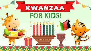 Kwanzaa for Kids  Kids Fun Learning [upl. by Ulphia]