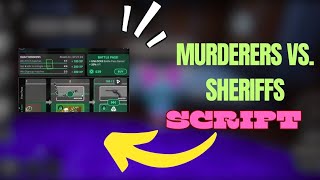 Ultimate Murderers vs Sheriffs Script  Auto Click Auto Aim Autofarm 🚀 [upl. by Isawk560]