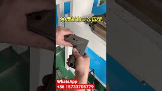 Price of square tube corner cutting die machine punchingmachinefactory factory punchingmachine [upl. by Ardnas]