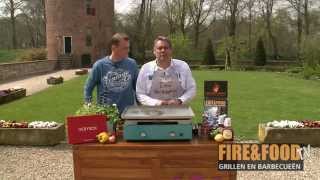 FireampFood TV  Ribeye met mangochutney  Plancha [upl. by Taylor103]